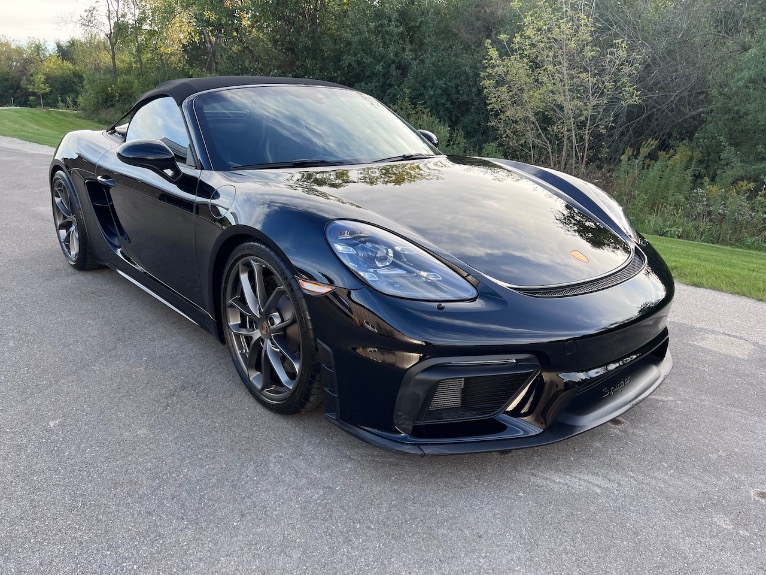 Used 2021 Porsche 718 Boxster Spyder for sale $149,718 at Geneva Motor Haus in Burlington WI