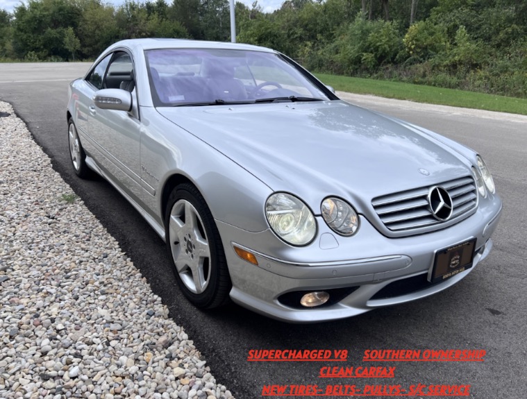 Used 2003 Mercedes-Benz CL-Class CL 55 AMG for sale $34,990 at Geneva Motor Haus in Burlington WI