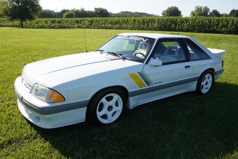 Used 1989 Ford Mustang SSC SALEEN for sale $170,000 at Geneva Motor Haus in Burlington WI 53105 3
