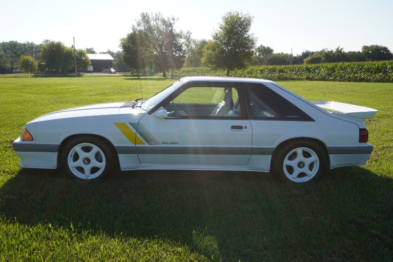 Used 1989 Ford Mustang SSC SALEEN for sale $170,000 at Geneva Motor Haus in Burlington WI 53105 5