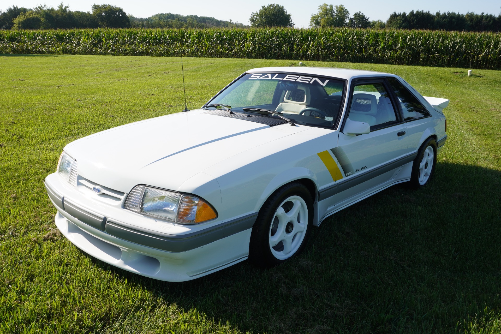 Used 1989 Ford Mustang SSC SALEEN for sale $170,000 at Geneva Motor Haus in Burlington WI 53105 1