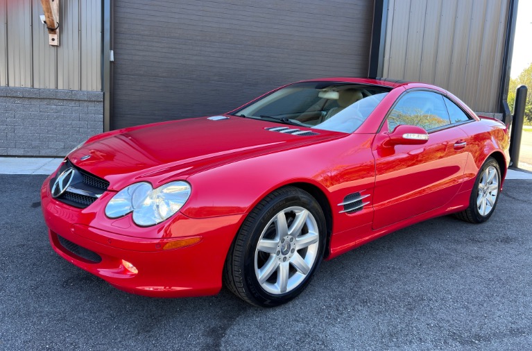Used 2003 Mercedes-Benz SL-Class SL 500 for sale $24,990 at Geneva Motor Haus in Burlington WI 53105 2