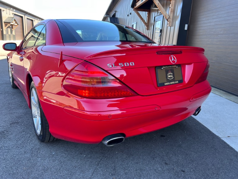 Used 2003 Mercedes-Benz SL-Class SL 500 for sale $24,990 at Geneva Motor Haus in Burlington WI 53105 5