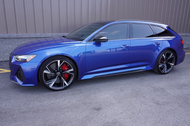 Used 2021 AUDI RS-6 AVANT for sale Sold at Geneva Motor Haus in Burlington WI 53105 1