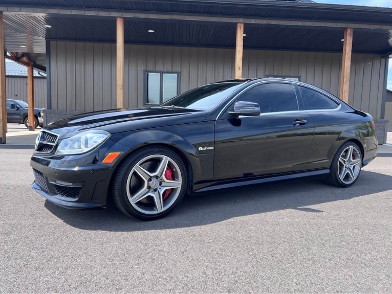 Used 2013 MERCEDES BENZ C63 P30 PACKAGE for sale Sold at Geneva Motor Haus in Burlington WI 53105 2