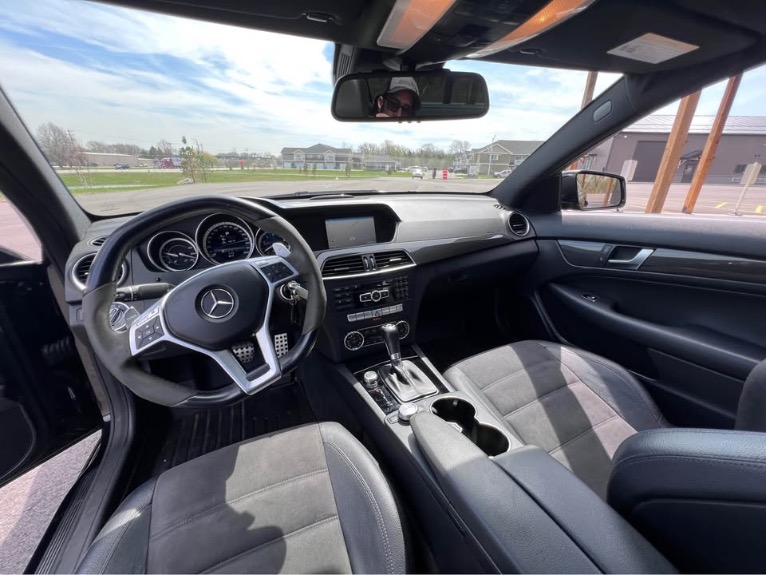Used 2013 MERCEDES BENZ C63 P30 PACKAGE for sale Sold at Geneva Motor Haus in Burlington WI 53105 5