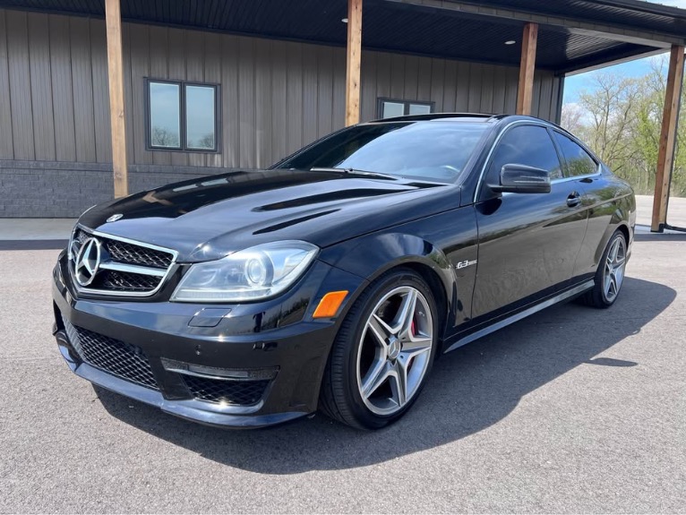 Used 2013 MERCEDES BENZ C63 P30 PACKAGE for sale Sold at Geneva Motor Haus in Burlington WI 53105 1