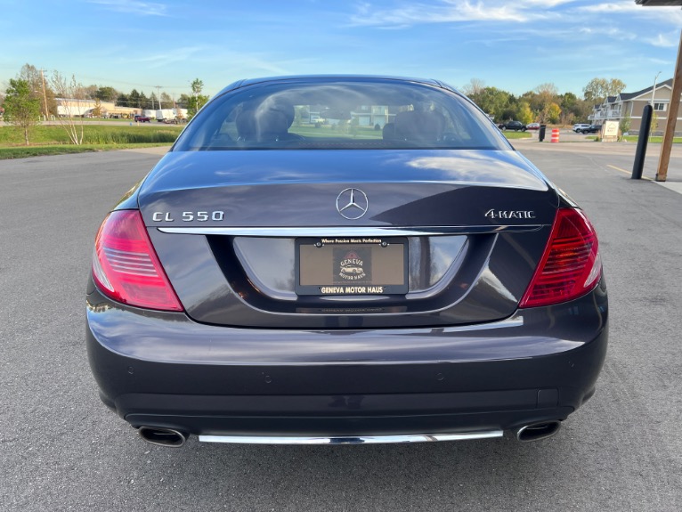 Used 2009 Mercedes-Benz CL-Class CL 550 4MATIC for sale $24,900 at Geneva Motor Haus in Burlington WI 53105 5
